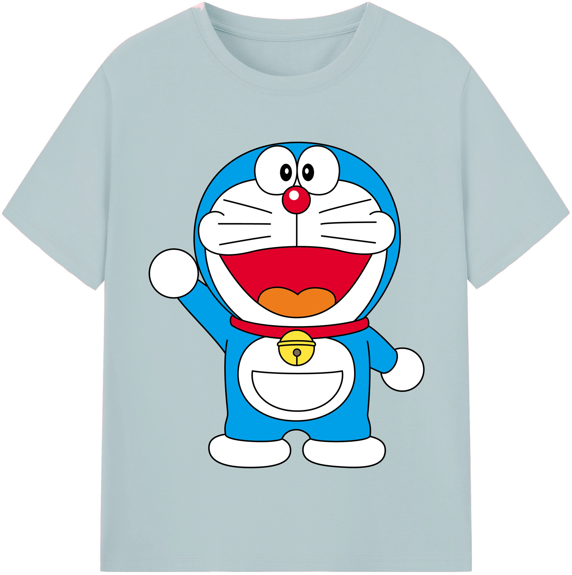（画像用） ドラえもん Doraemon 綿100％半袖Tシャツ（フロントプリント）